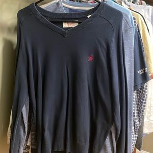 Original Penguin V Neck Sweater size Medium